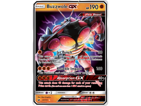 Buzzwole-GX (Holo)
