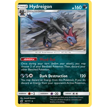 Hydreigon (Reverse Holo)