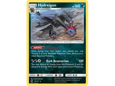 Hydreigon (Reverse Holo)
