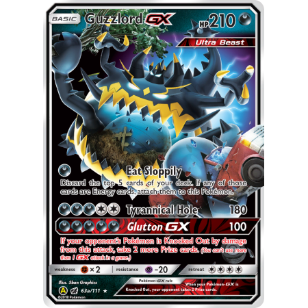 Guzzlord-GX (Holo)