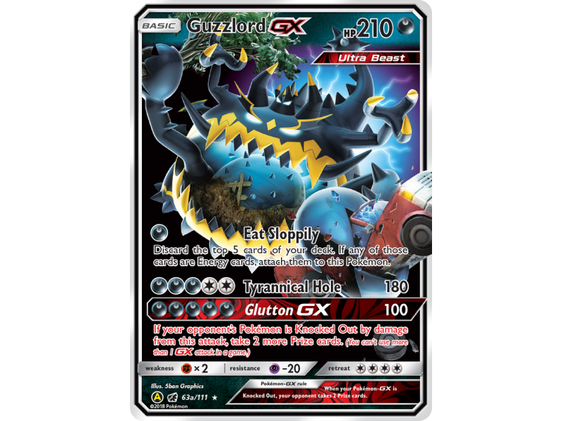 Guzzlord-GX (Holo)