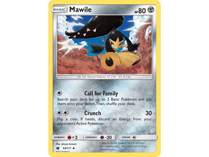 Mawile (Reverse Holo)