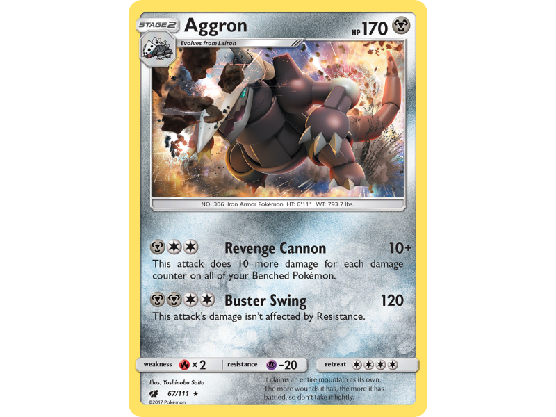 Aggron (Reverse Holo)