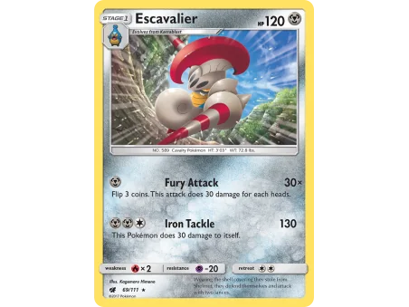 Escavalier (Reverse Holo)