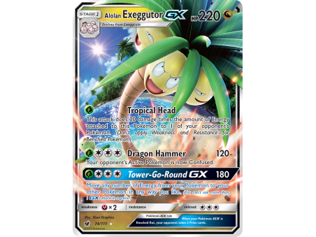 Alolan Exeggutor-GX (Holo)