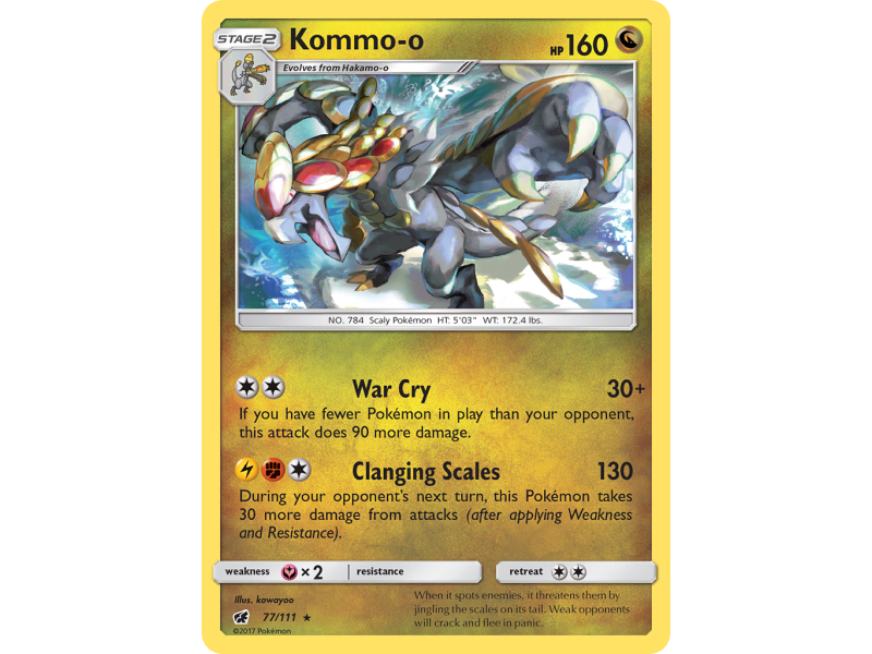 Kommo-o (Reverse Holo)