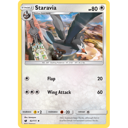 Staravia (Reverse Holo)