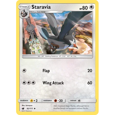 Staravia (Reverse Holo)