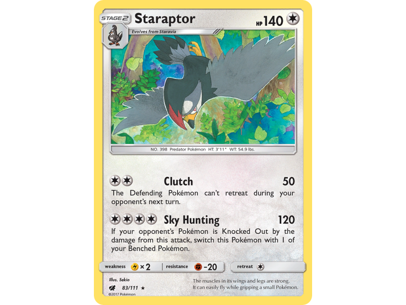 Staraptor (Reverse Holo)