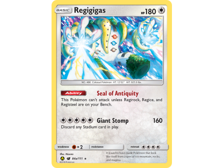 Regigigas (Reverse Holo)