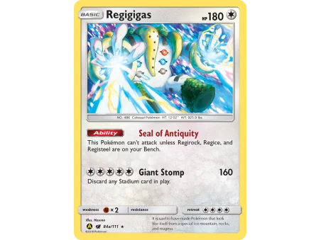 Regigigas (Reverse Holo)