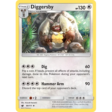 Diggersby (Reverse Holo)