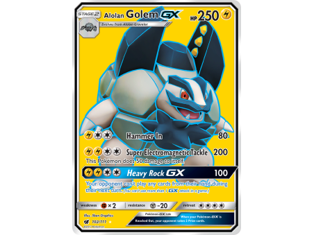 Alolan Golem-GX