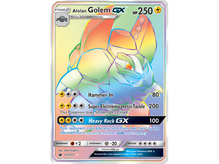 Alolan Golem-GX