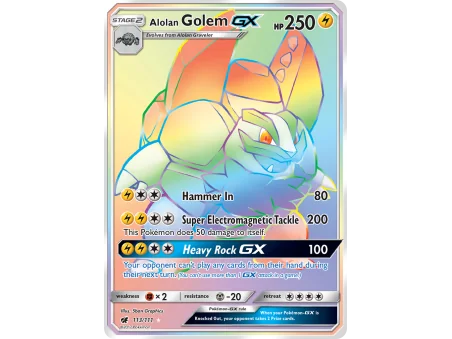 Alolan Golem-GX