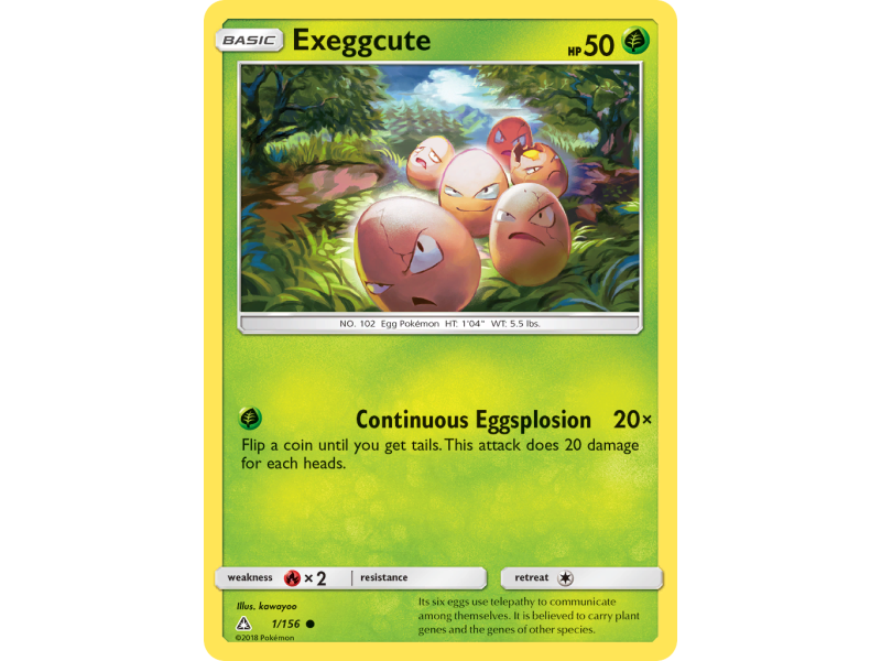 Exeggcute (Reverse Holo)