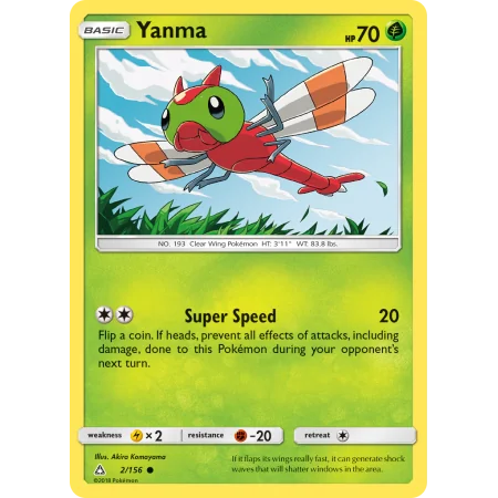 Yanma (Reverse Holo)