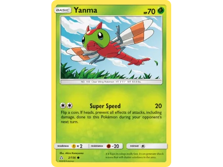 Yanma (Reverse Holo)