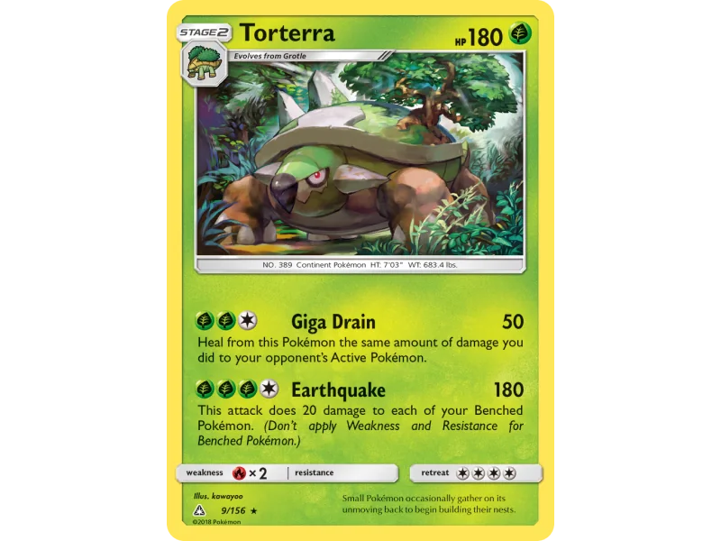 Torterra (Reverse Holo)