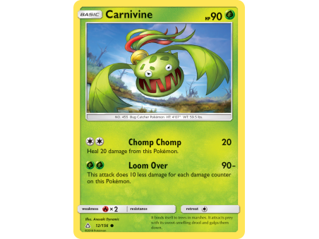 Carnivine (Reverse Holo)