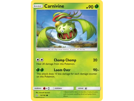 Carnivine (Reverse Holo)