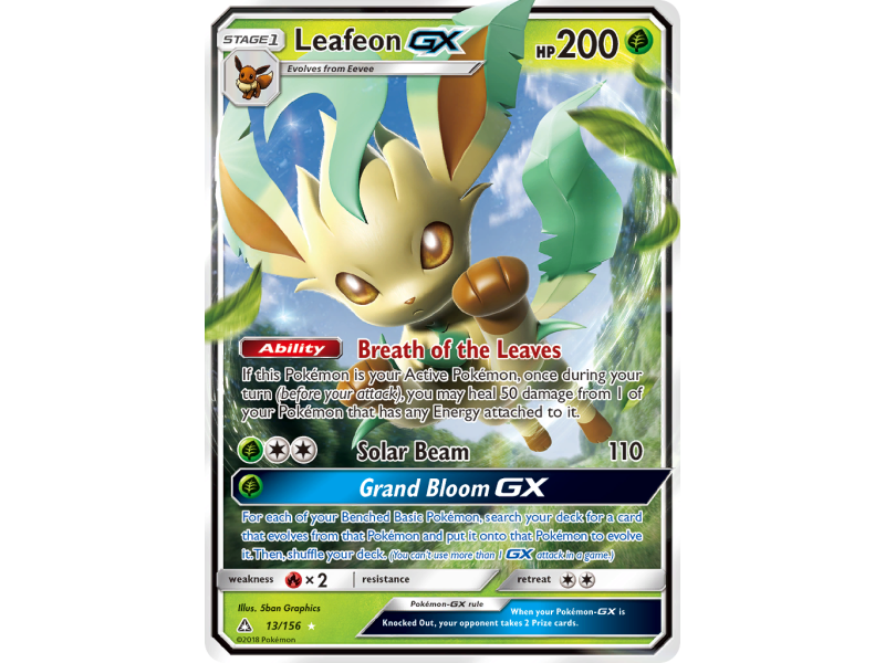 Leafeon-GX (Holo)