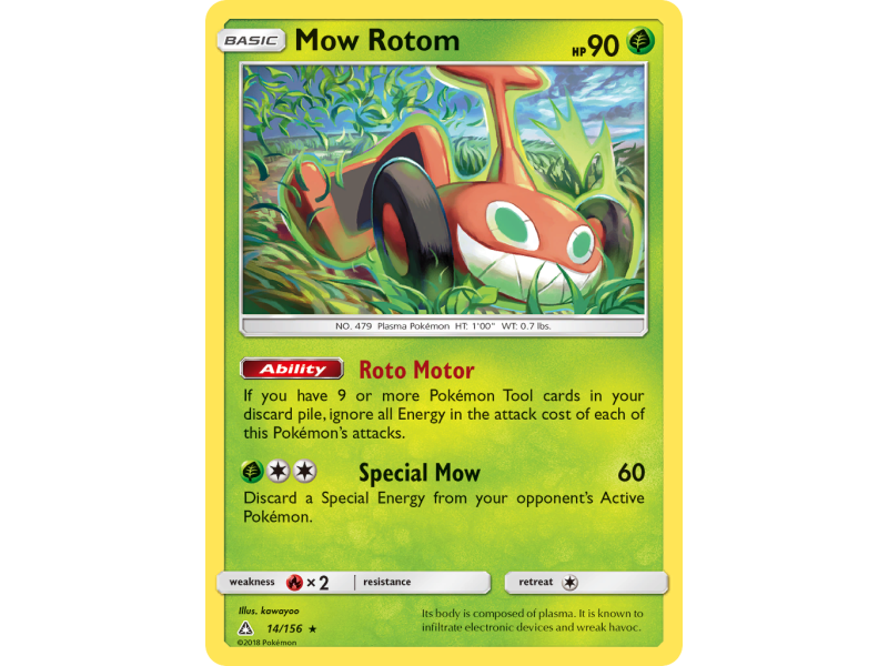 Mow Rotom (Reverse Holo)