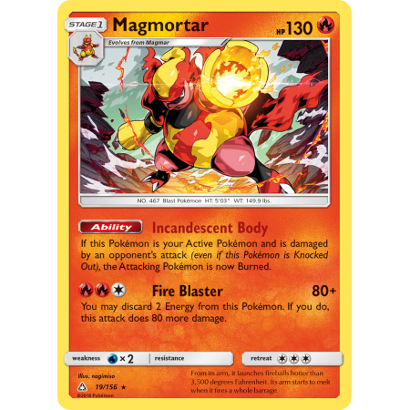 Magmortar (Holo)