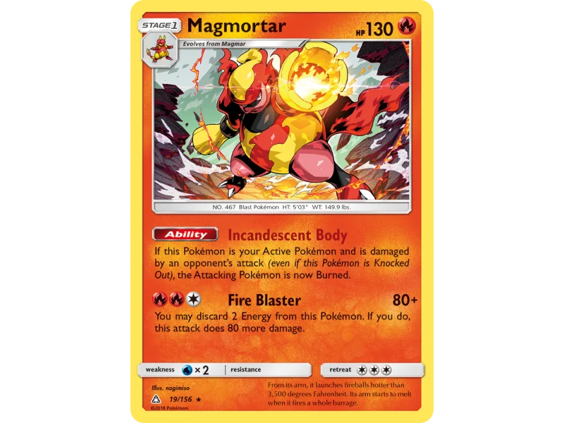 Magmortar (Holo)