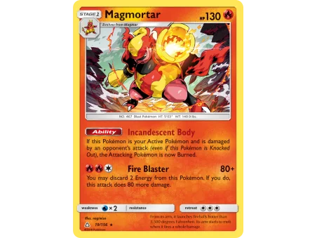 Magmortar (Holo)