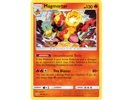 Magmortar (Reverse Holo)