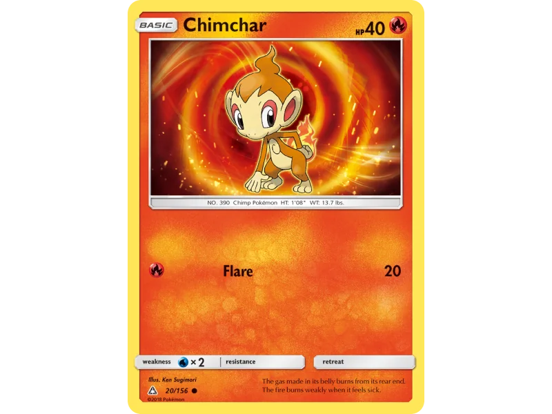 Chimchar (Reverse Holo)