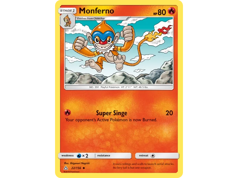 Monferno (Reverse Holo)
