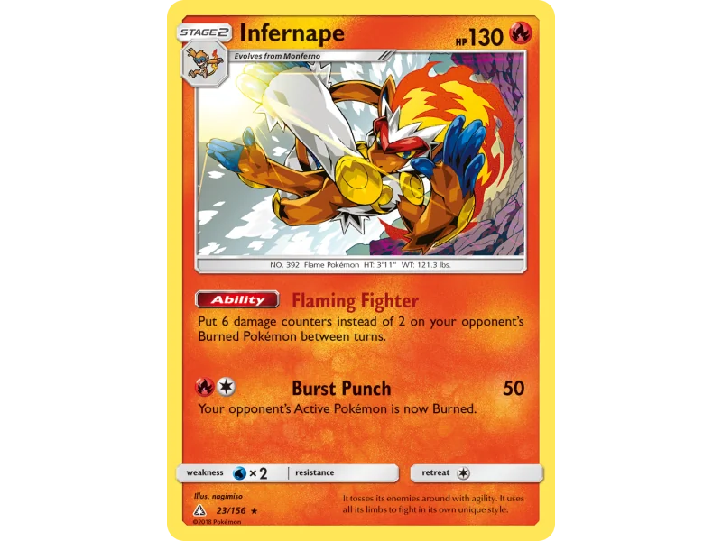 Infernape (Reverse Holo)