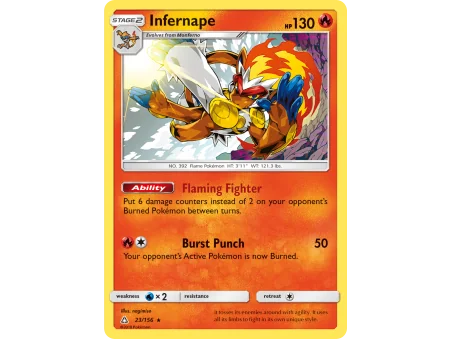Infernape (Reverse Holo)