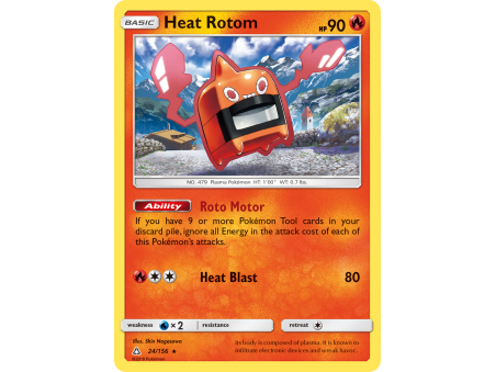 Heat Rotom (Reverse Holo)