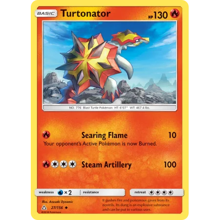 Turtonator (Reverse Holo)