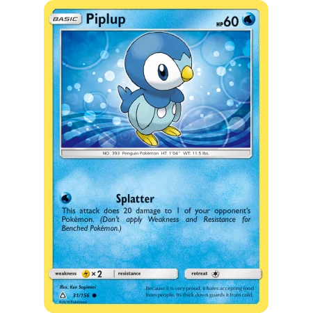 Piplup (Reverse Holo)