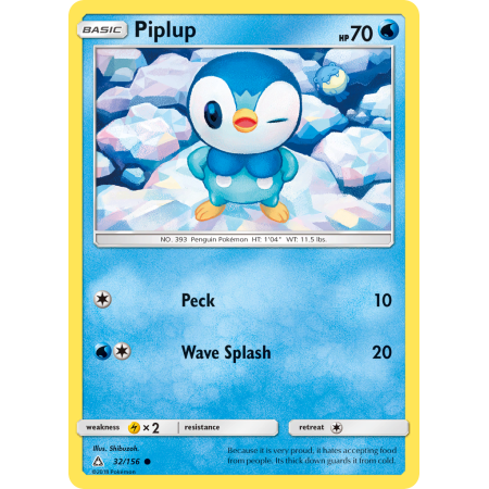 Piplup (Reverse Holo)