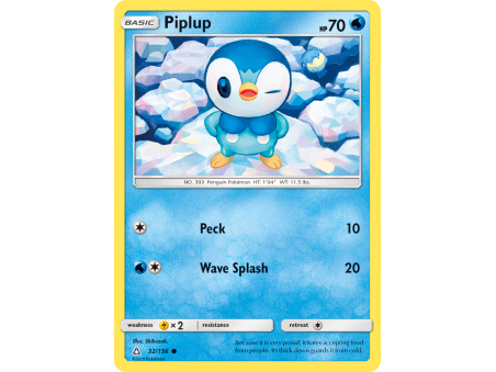 Piplup (Reverse Holo)