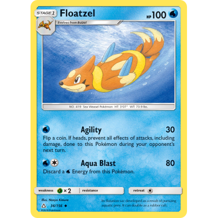 Floatzel (Reverse Holo)