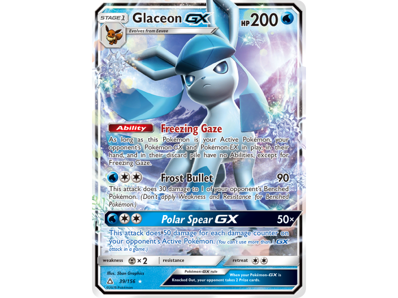 Glaceon-GX (Holo)