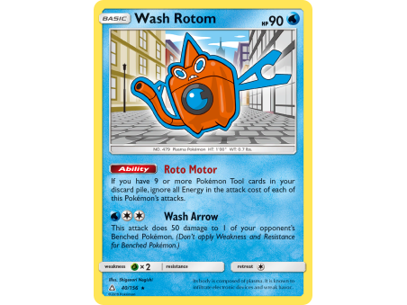 Wash Rotom (Reverse Holo)