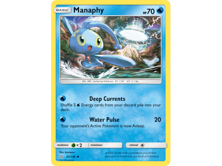 Manaphy (Reverse Holo)