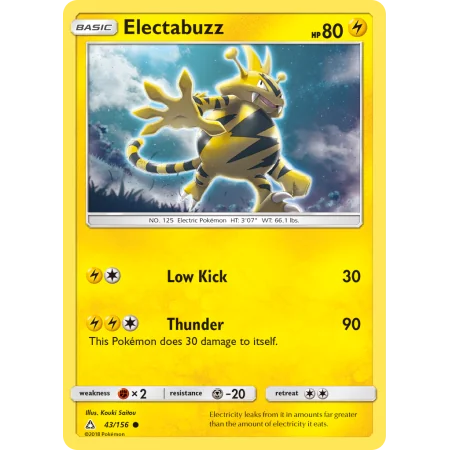 Electabuzz (Reverse Holo)