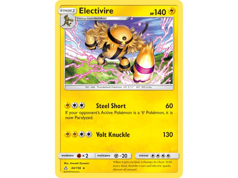 Electivire (Reverse Holo)