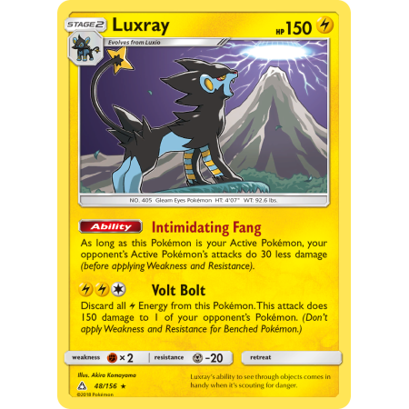 Luxray (Reverse Holo)