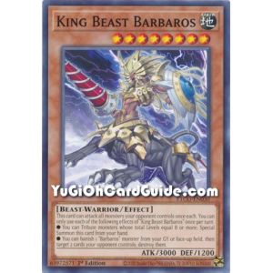 King Beast Barbaros (Common)