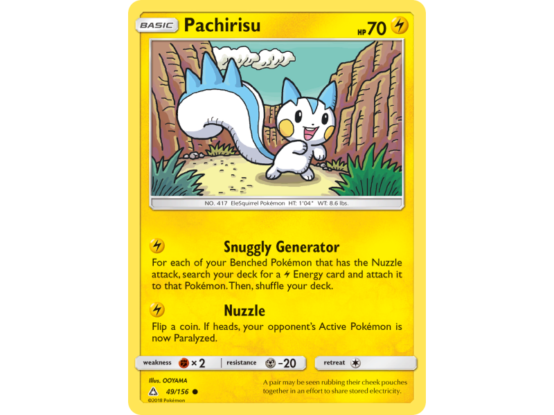 Pachirisu (Reverse Holo)