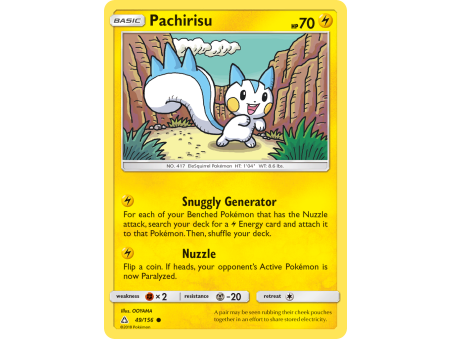 Pachirisu (Reverse Holo)